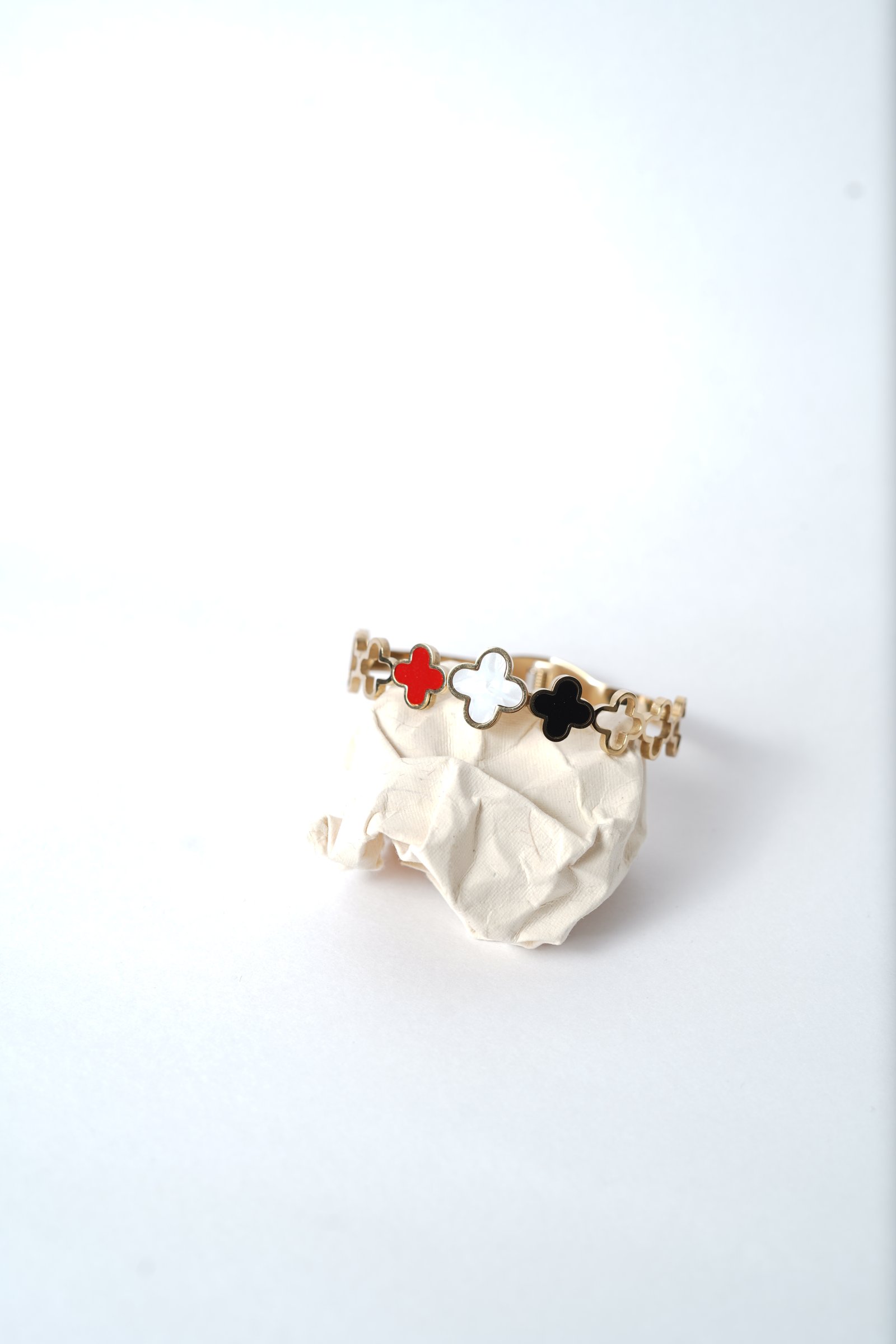 Golden Clover Classic Bangle