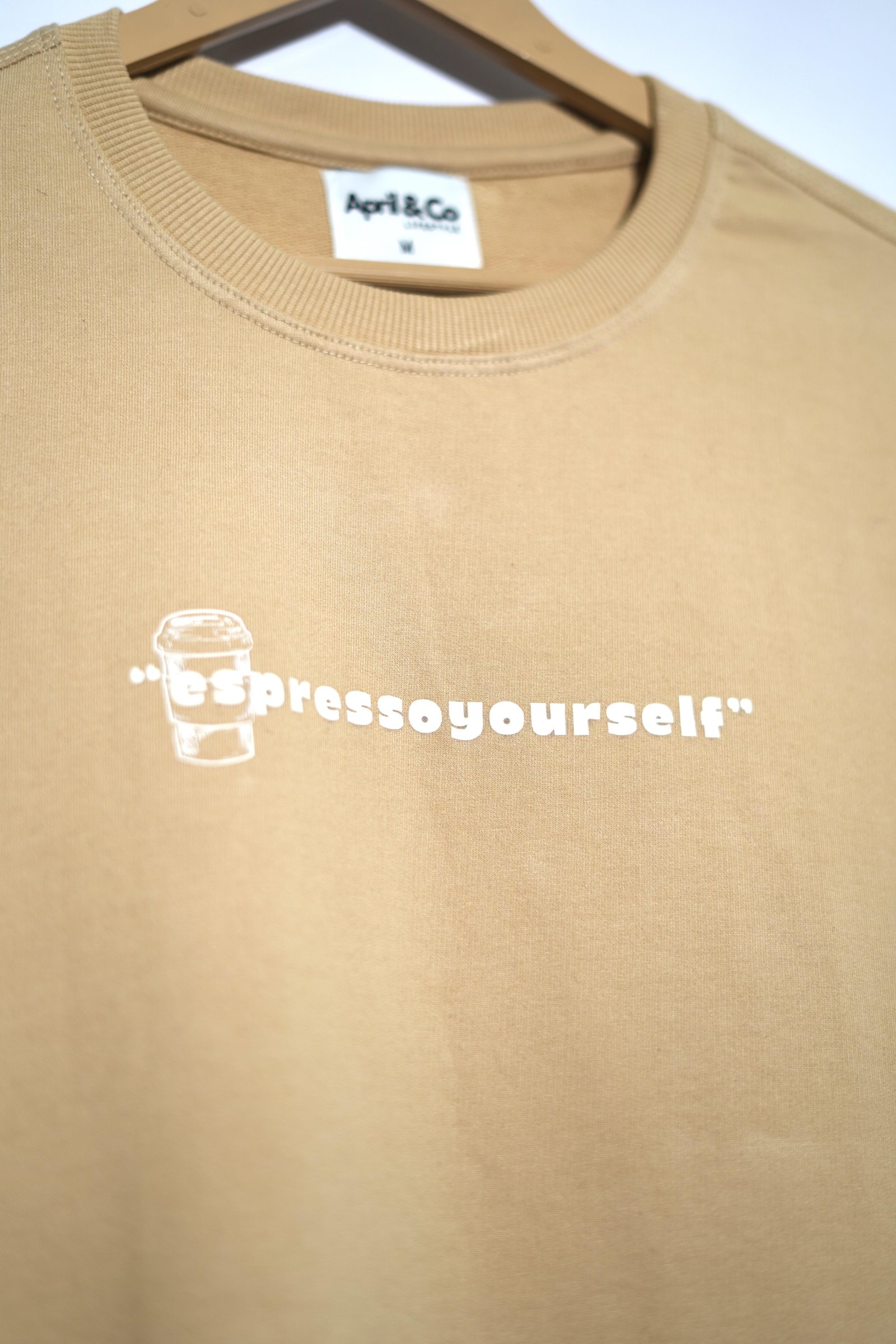 OK, But First, Coffee Oversized, Drop Shoulder T-shirt