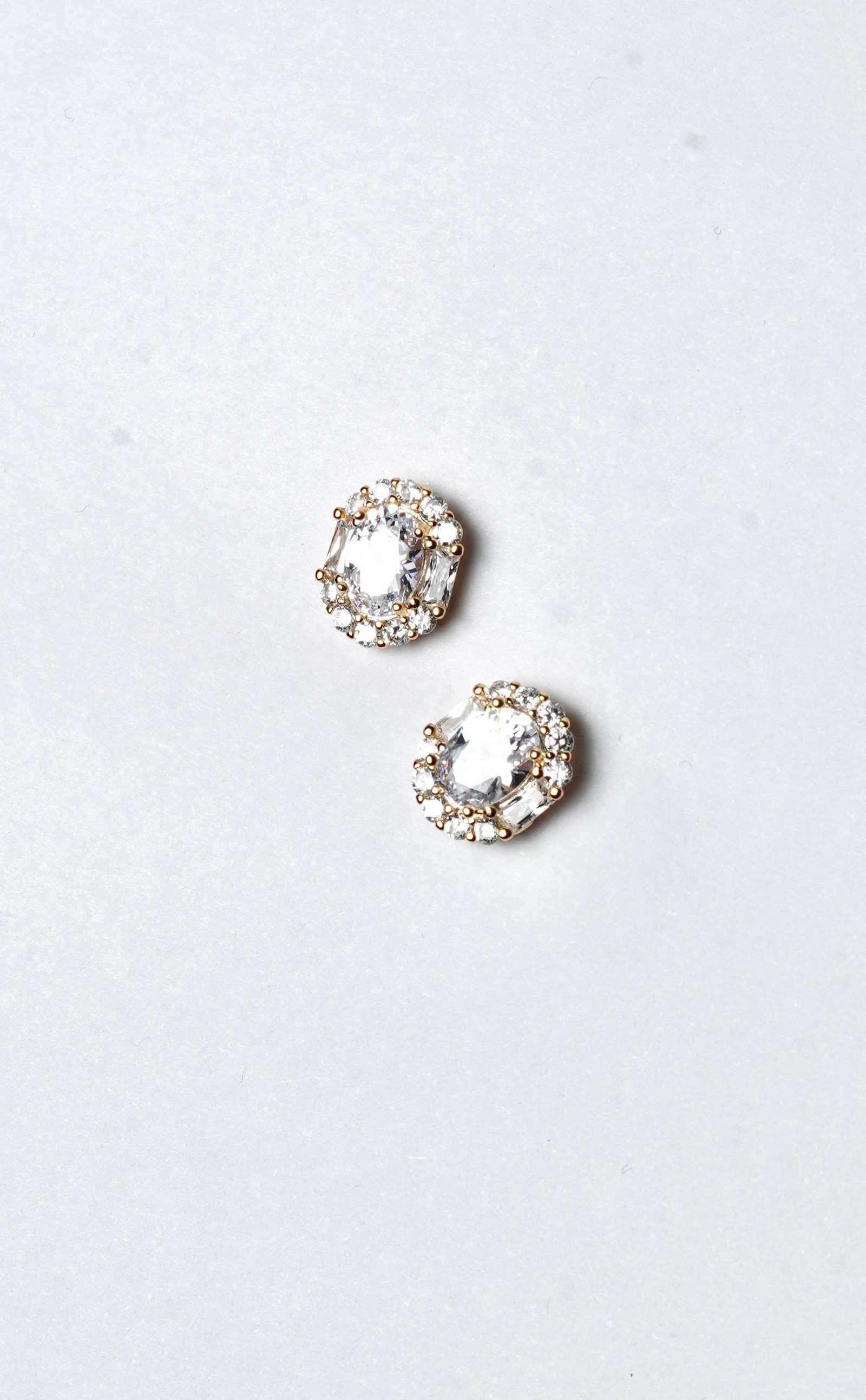 Luxe Oval Studs