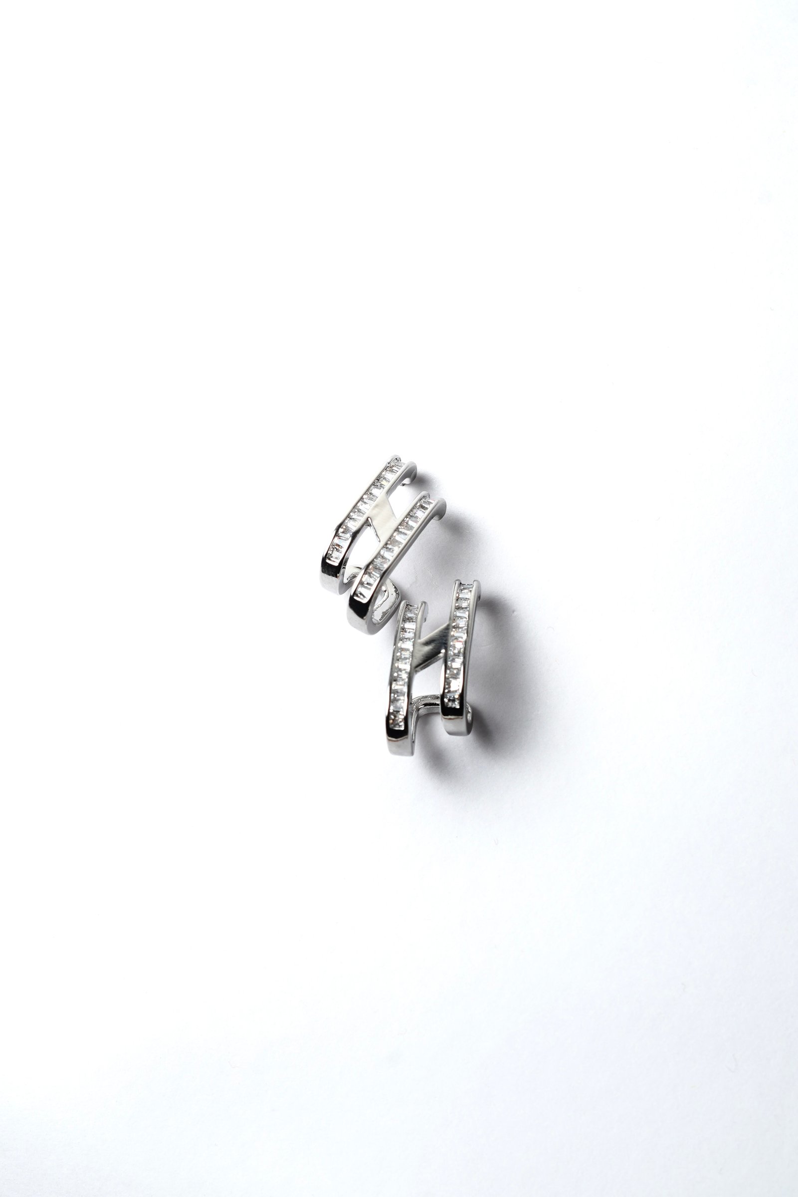 Parallel Gleam Ear Cuffs