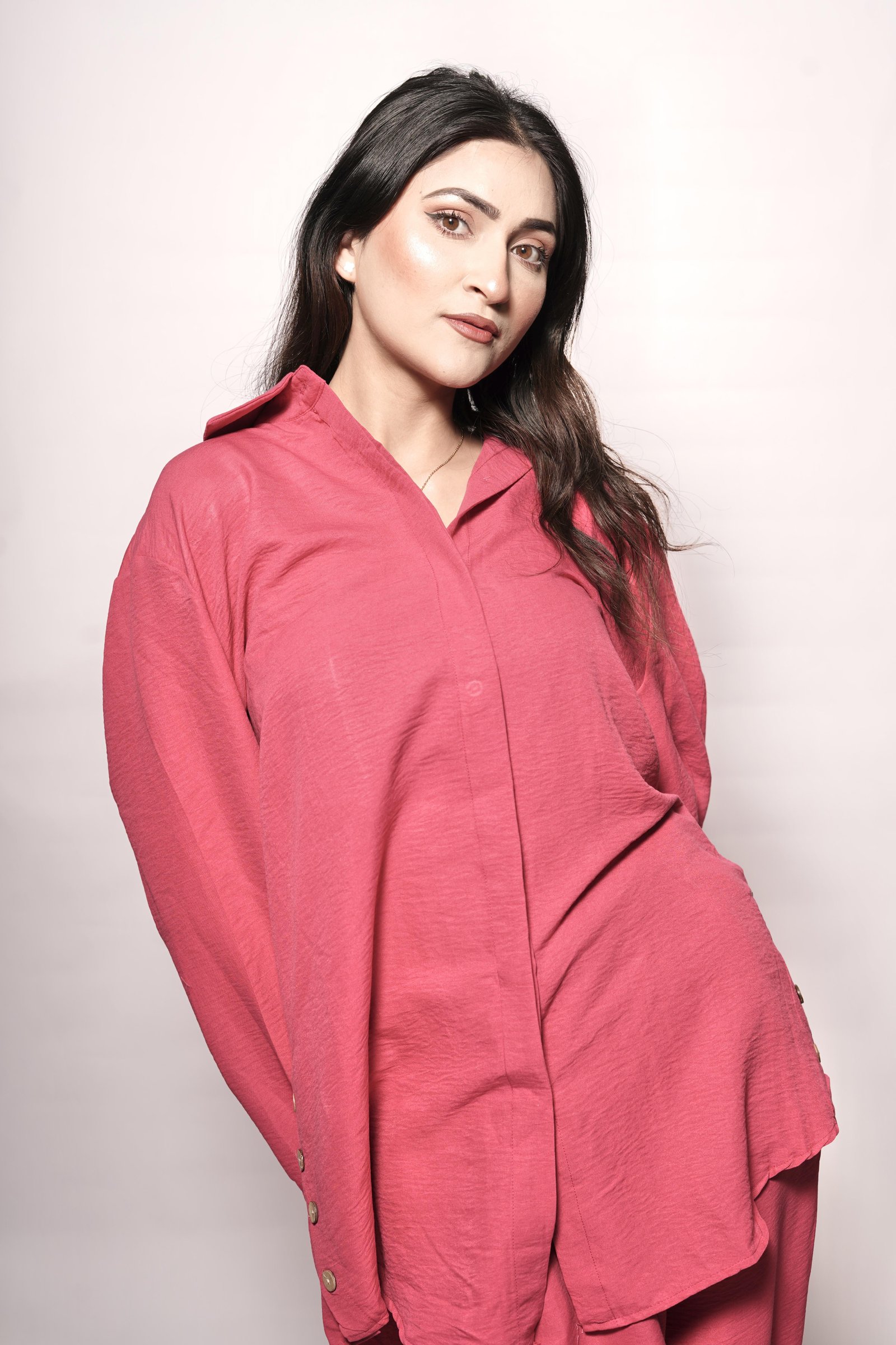 Seoul Bloom Co-ord Set – Rosé Blush